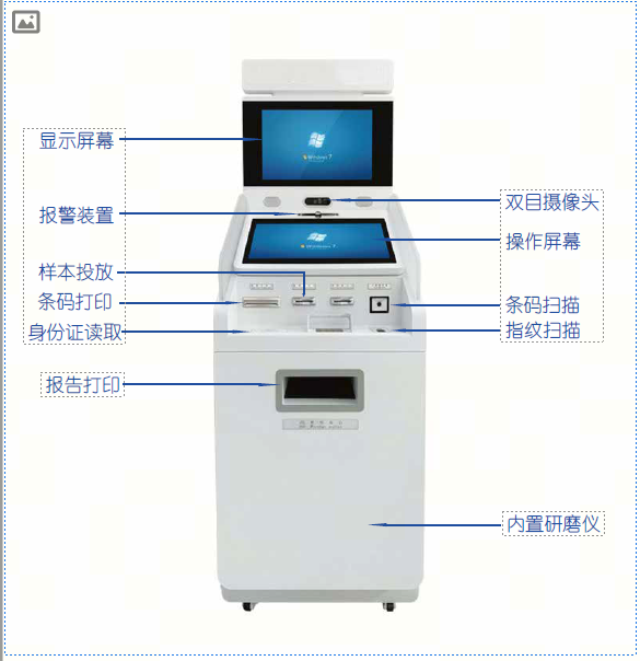 毒品检测一体化智能终端